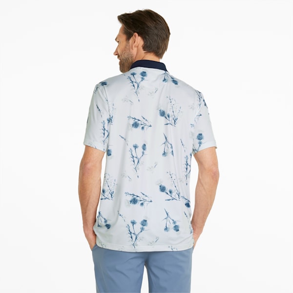 Mattr Lowlands Golf Polo Men, Bright White-Navy Blazer, large-ZAF