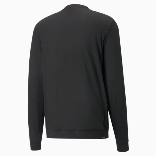 CLOUDSPUN GRYLBL Crew Neck Golf Sweatshirt Men, Puma Black, large-ZAF