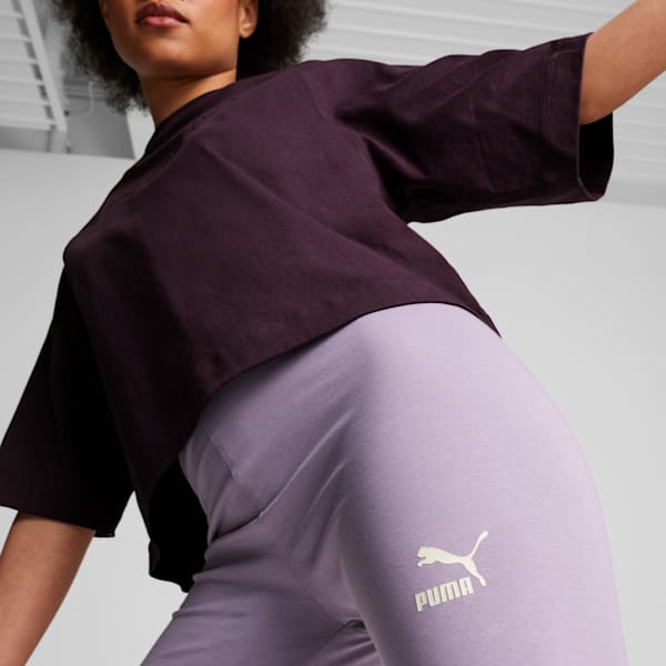 Leggings de tiro alto para mujer Classics, Midnight Plum, large-MEX