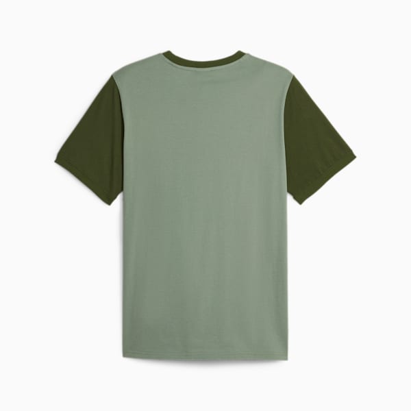 Remera para hombre Classics Block, Eucalyptus-Myrtle, large-ARG