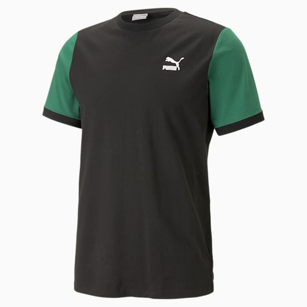 Remera para hombre Classics Block, Puma Black-Vine, large-ARG