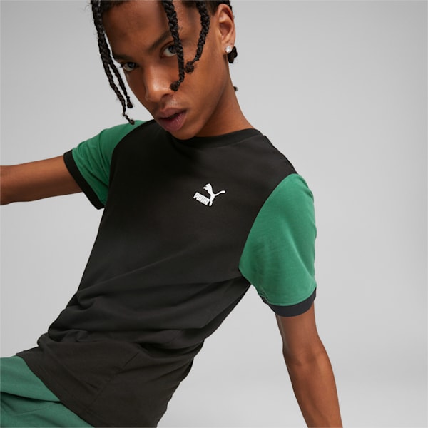 Remera para hombre Classics Block, Puma Black-Vine, large-ARG