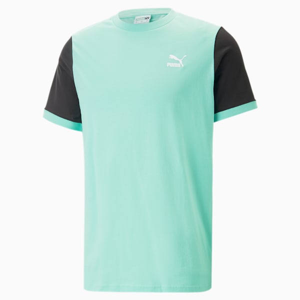 Remera para hombre Classics Block, Mint-PUMA Black, large-ARG