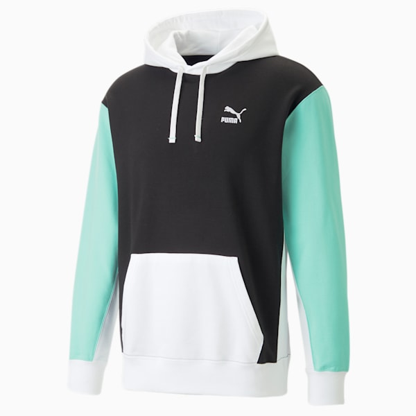 Buzo para hombre Classics+, PUMA Black-Mint, large-ARG