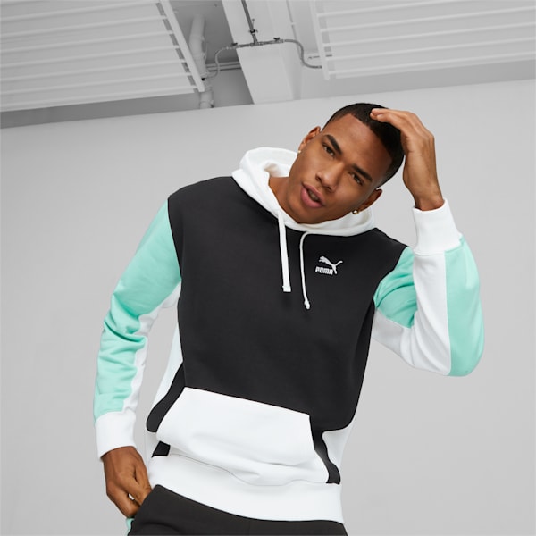 Buzo para hombre Classics+, PUMA Black-Mint, large-ARG
