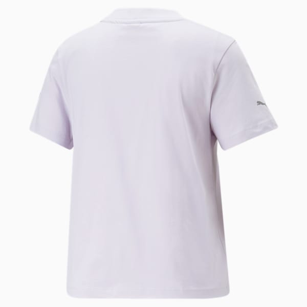 Scuderia Ferrari Style Tee Women, Spring Lavender, large-ZAF