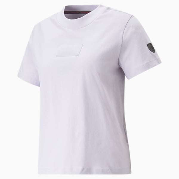 Scuderia Ferrari Style Tee Women, Spring Lavender, large-ZAF