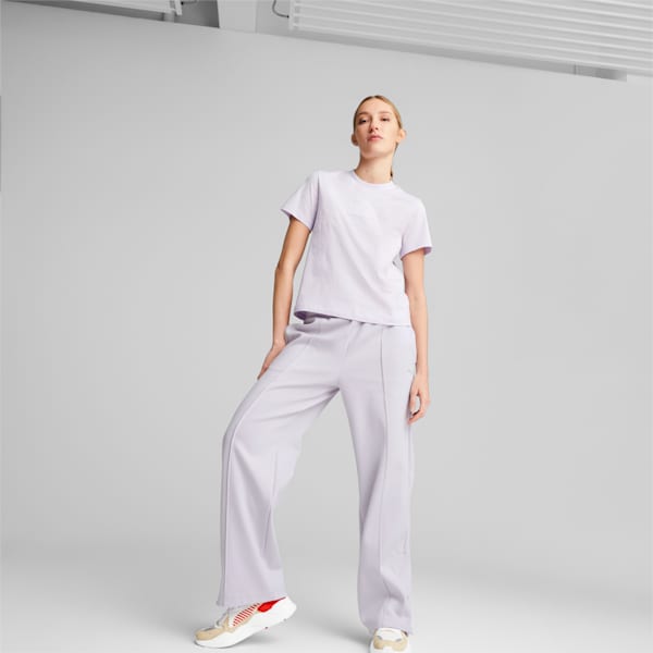 Scuderia Ferrari Style Tee Women, Spring Lavender, large-ZAF