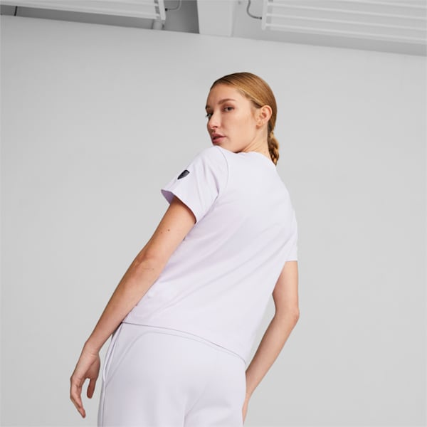 Scuderia Ferrari Style Tee Women, Spring Lavender, large-ZAF