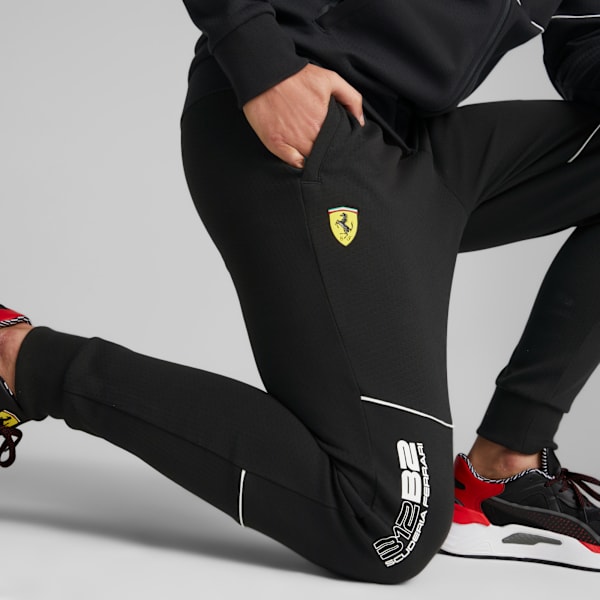 Pantalones deportivos para hombre Scuderia Ferrari Race, Puma Black, large-ARG