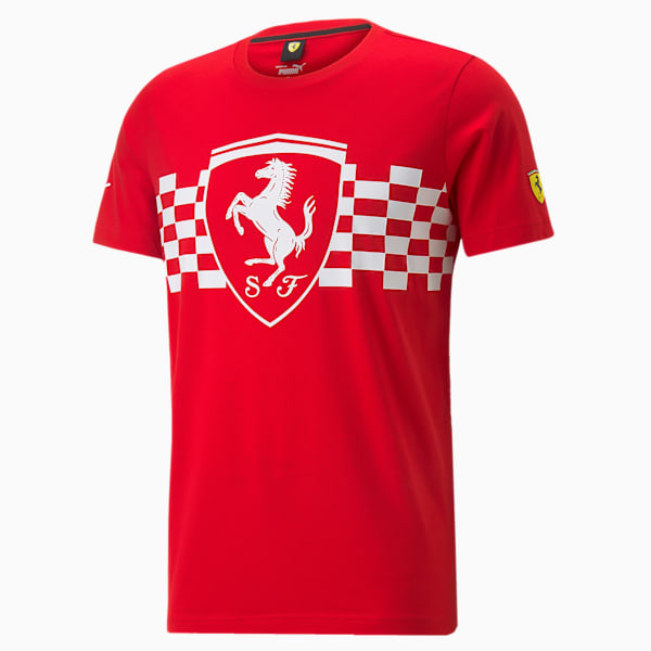 Remera deportiva para hombre Scuderia Ferrari Race, Rosso Corsa, large-ARG