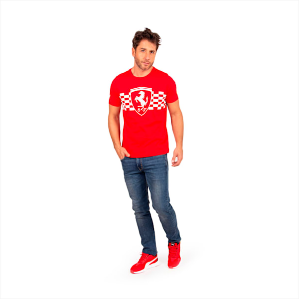Remera deportiva para hombre Scuderia Ferrari Race, Rosso Corsa, large-ARG