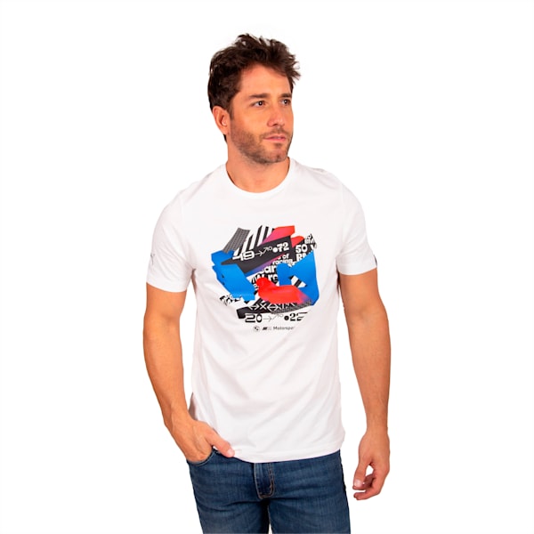 Remera para hombre BMW M Motorsport, Puma White, large-ARG
