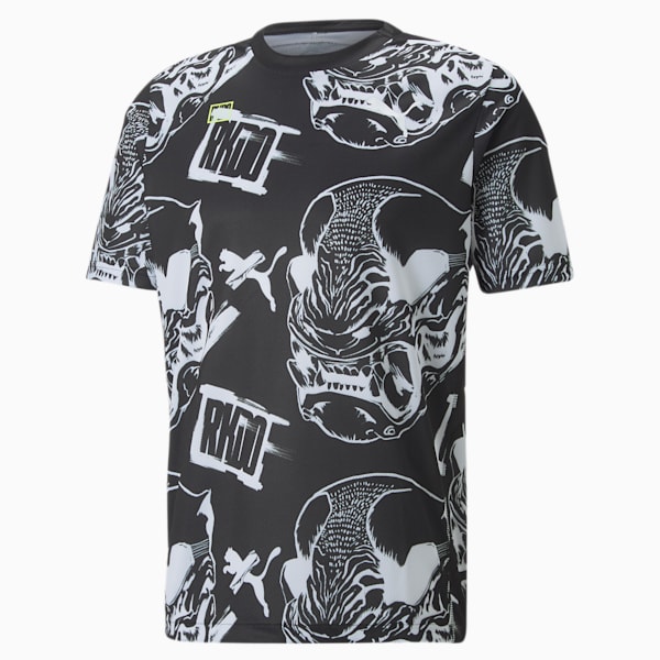 RKDO E7 Performance Esports Short Sleeve Tee Men, Puma Black, large-ZAF