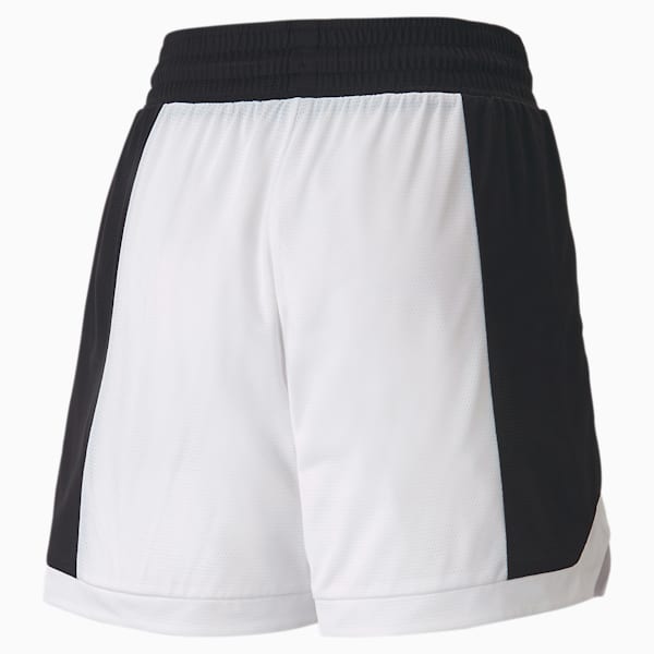 MOD Mesh Basketball Shorts Women, Puma Black-Puma White, large-ZAF