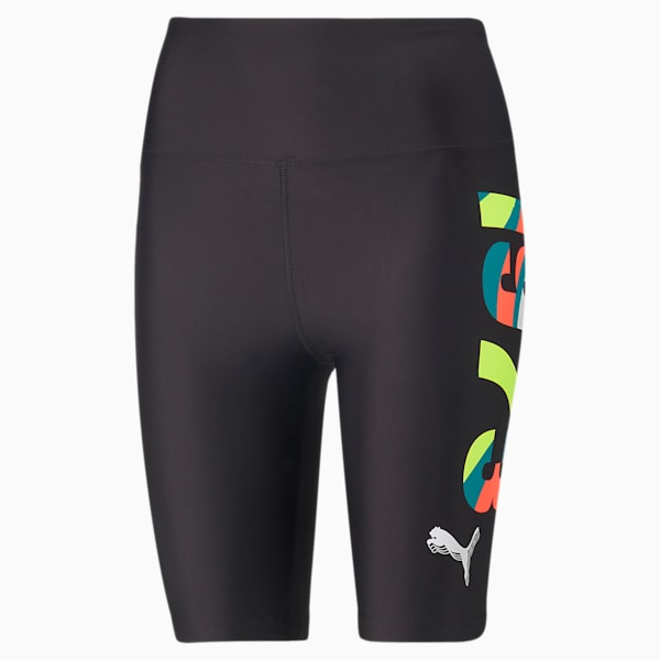 MOD Basketball Biker Shorts Women, Puma Black, large-ZAF