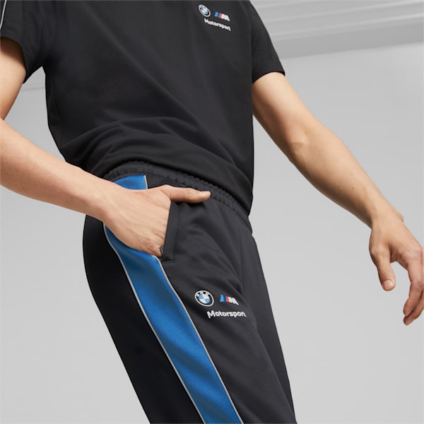 BMW M Motorsport MT7 Slim Track Pants Men, Puma Black-M color, large-ZAF