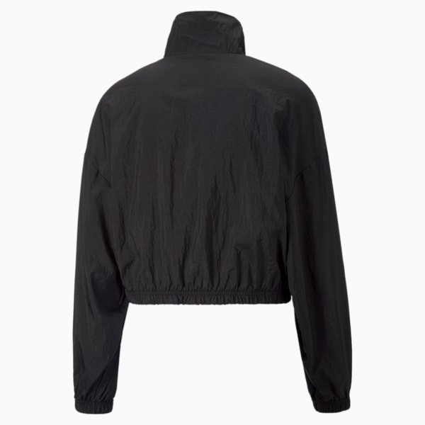 Star Quality Woven Track Jacket Women, Puma Black, large-ZAF