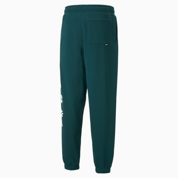 Run it Back Basketball Pants Men, Varsity Green, large-ZAF