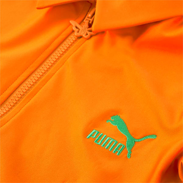 PUMA x DUA LIPA Fitted Tee Women, Carrot, large-ZAF