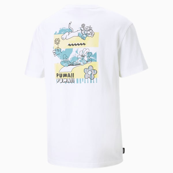Remera para hombre Downtown, Puma White, large-ARG