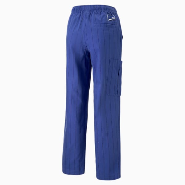 UPTOWN All-Over Print Wide Leg Pants, Royal Sapphire, large-ZAF