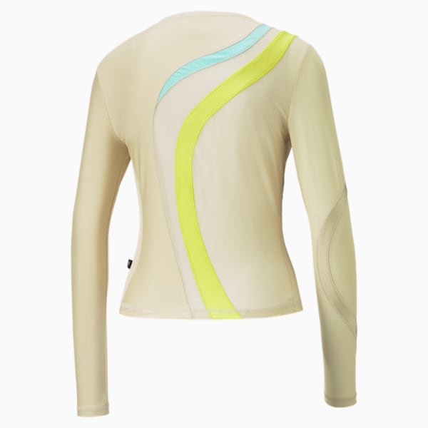 UPTOWN Long Sleeve Top Women, Granola, large-ZAF