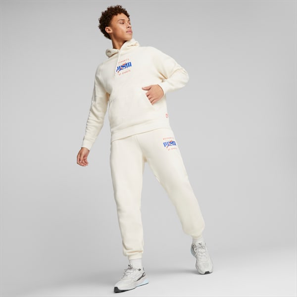 Sudadera con capucha Track Meet para hombre, Pristine, large-MEX