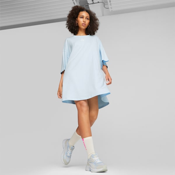 Classics Tee Dress Women, Icy Blue, large-ZAF