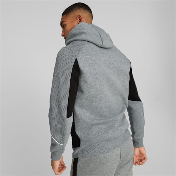 Campera con capucha de deporte para hombre BMW M Motorsport, Medium Gray Heather, large-ARG