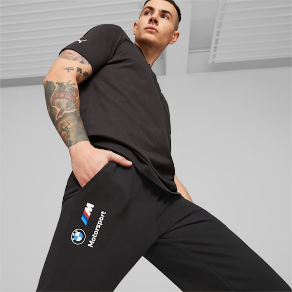 BMW M Motorsport ESS FT Sweatpants Men, PUMA Black, large-ZAF