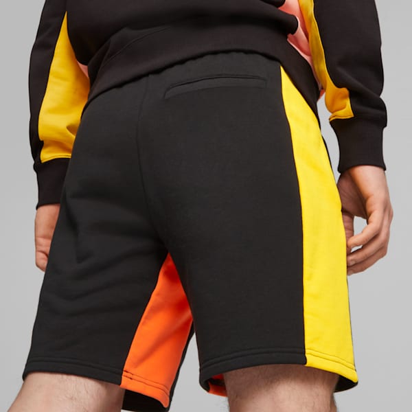 Shorts CLASSICS Block, PUMA Black-Hot Heat, large-ARG
