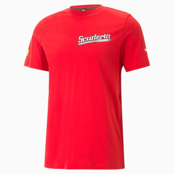 Scuderia Ferrari Graphic Tee Men, Rosso Corsa, large-ZAF