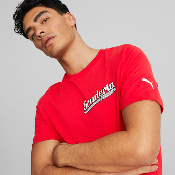 Scuderia Ferrari Graphic Tee Men, Rosso Corsa, large-ZAF