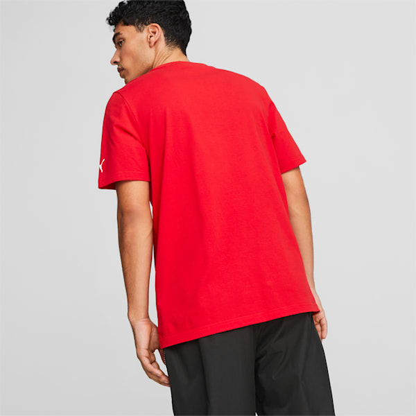 Scuderia Ferrari Race Big Shield Tonal Tee Men, Rosso Corsa, large-ZAF