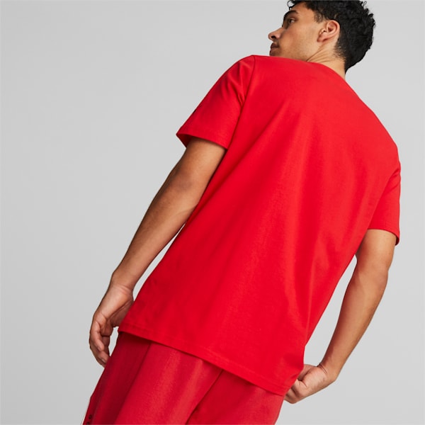 Scuderia Ferrari Heritage Tee Men, Rosso Corsa, large-ZAF