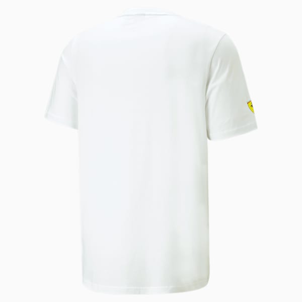 Scuderia Ferrari Heritage Tee Men, PUMA White, large-ZAF