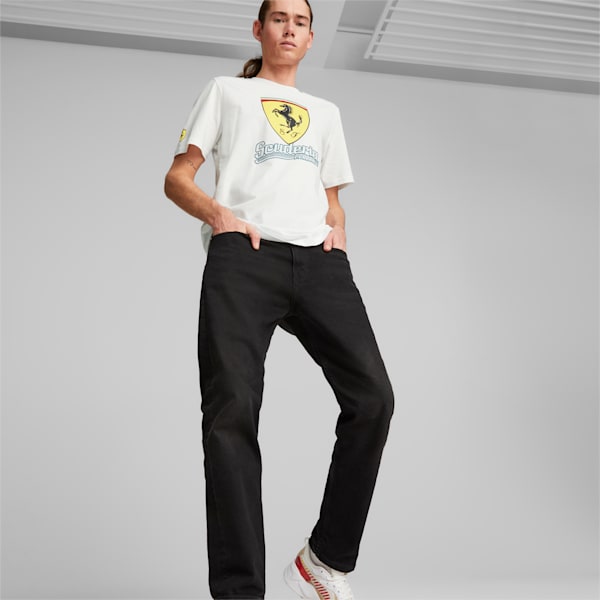 Scuderia Ferrari Heritage Tee Men, PUMA White, large-ZAF