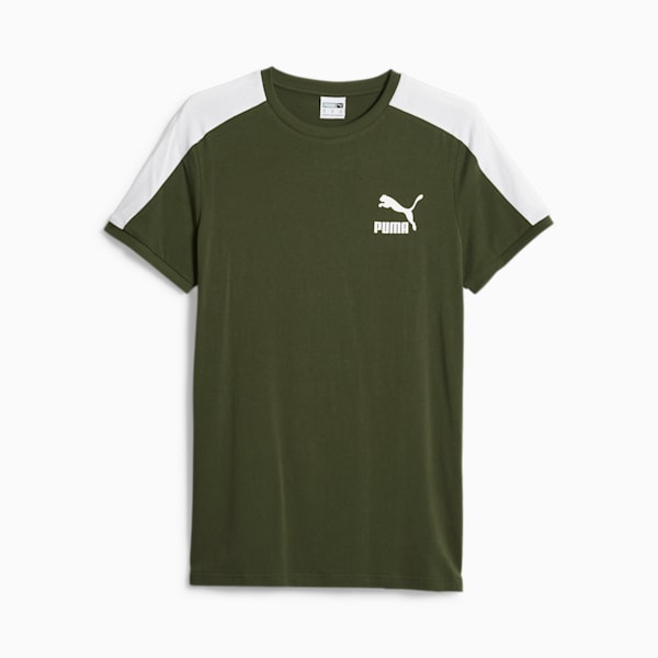 Remera deportiva para hombre T7 Iconic, Myrtle, large-ARG