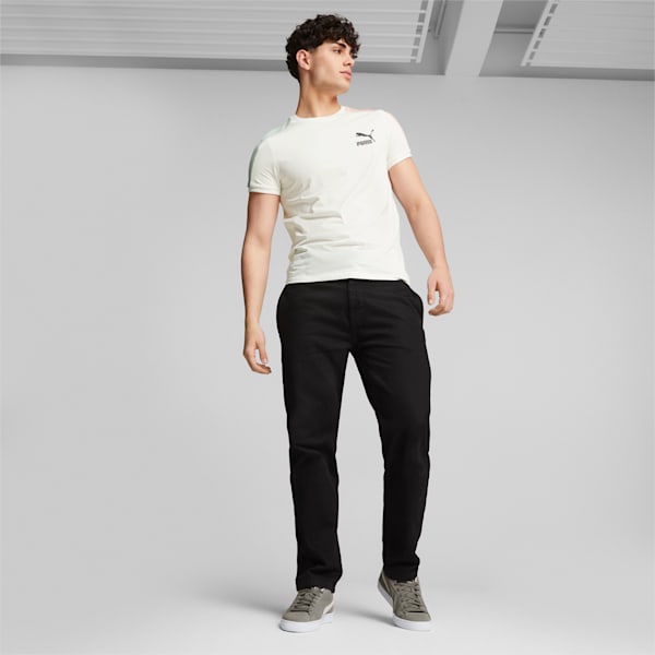 Remera deportiva para hombre T7 Iconic, Warm White-green fog, large-ARG