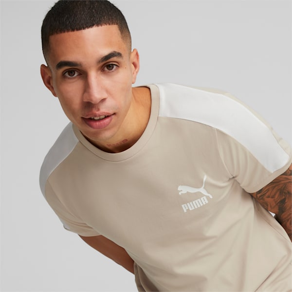 Remera deportiva para hombre T7 Iconic, Granola, large-ARG