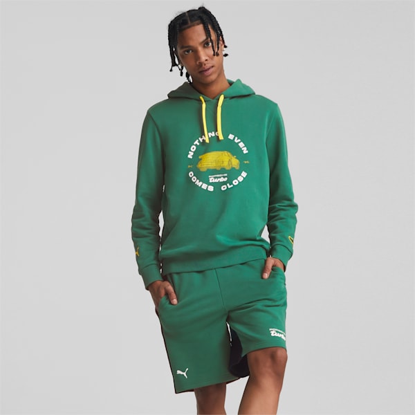 Porsche Legacy Graphic Hoodie Men, Vine, large-ZAF