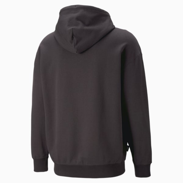 DOWNTOWN Graphic Hoodie Men, PUMA Black, large-ZAF