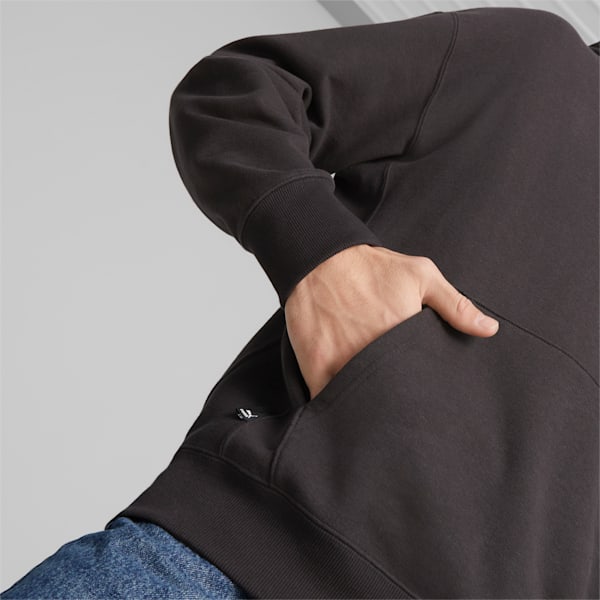 DOWNTOWN Graphic Hoodie Men, PUMA Black, large-ZAF