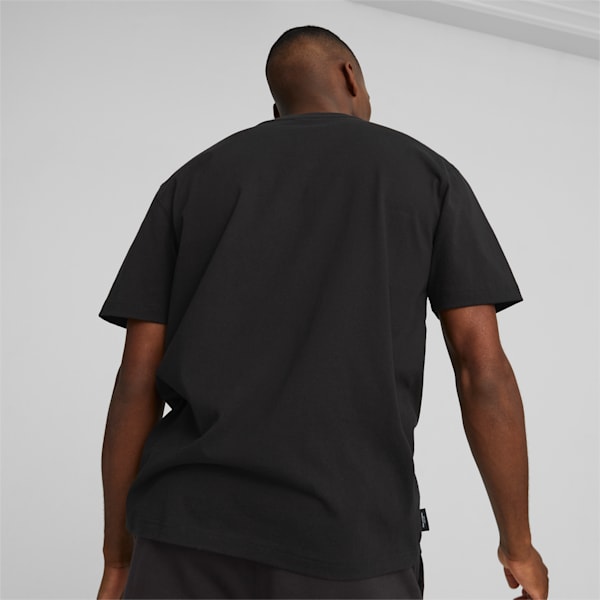 Remera para hombre DOWNTOWN Logo, PUMA Black, large-ARG