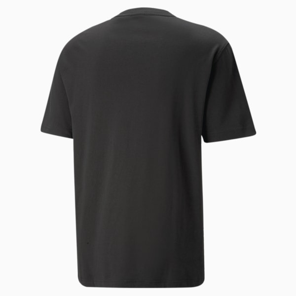 Remera para hombre DOWNTOWN Logo, PUMA Black-Daydream, large-ARG