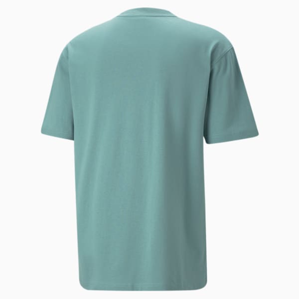 Remera para hombre DOWNTOWN Logo, Adriatic, large-ARG