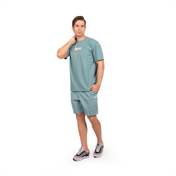 Remera para hombre DOWNTOWN Logo, Adriatic, large-ARG