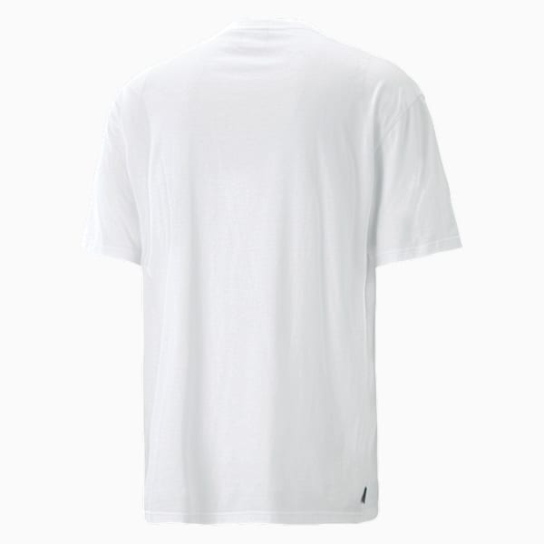 Remera gráfica PUMA TEAM para hombre, PUMA White, large-ARG