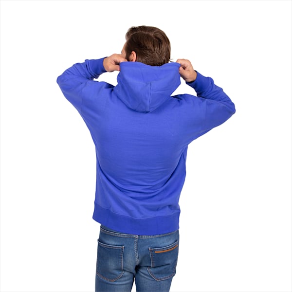 Buzo con capucha para hombre PUMA TEAM, Royal Sapphire, large-ARG
